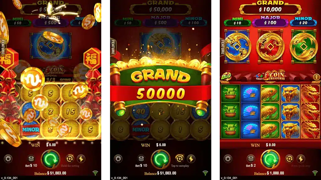 3 Coins Comecomindia Bonus